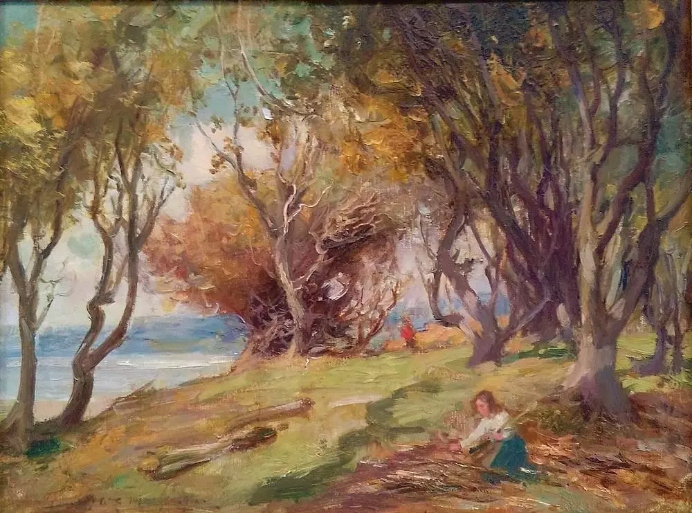WS MacGeorge: Woodland on the Solway